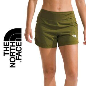 The North Face Women's Sunriser Short, 4", Forest Olive Color, Size Medium
